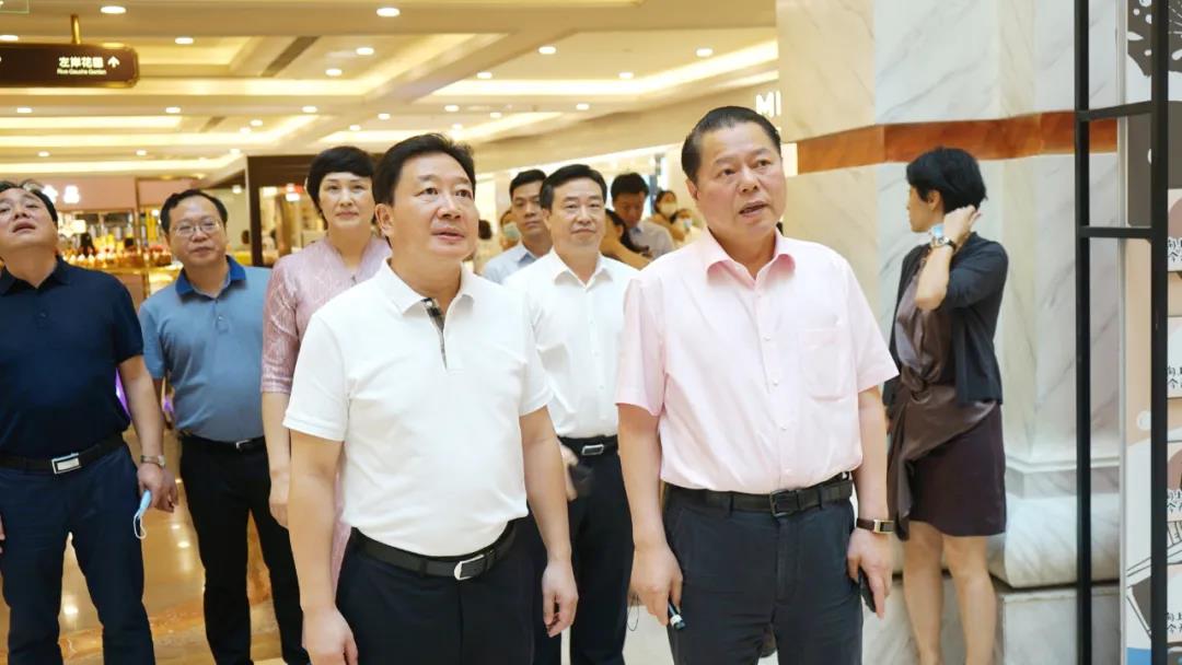 湖北省委常委宜昌市委书记周霁率团考察月星集团