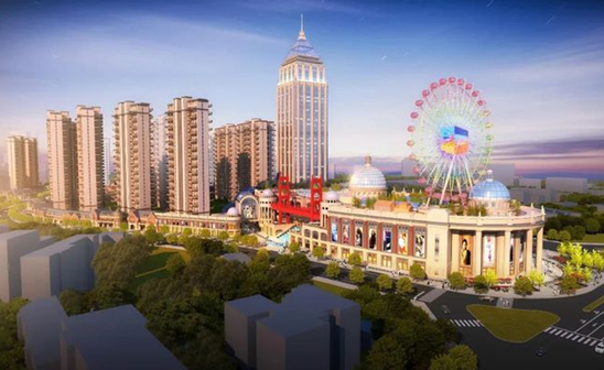 效果图)就在本次峰会的举办地湖南,月星集团精心打造的湘潭环球港项目